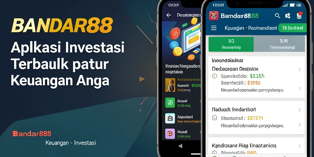 Tampilan antarmuka BANDAR88 yang modern dan intuitif untuk investasi.