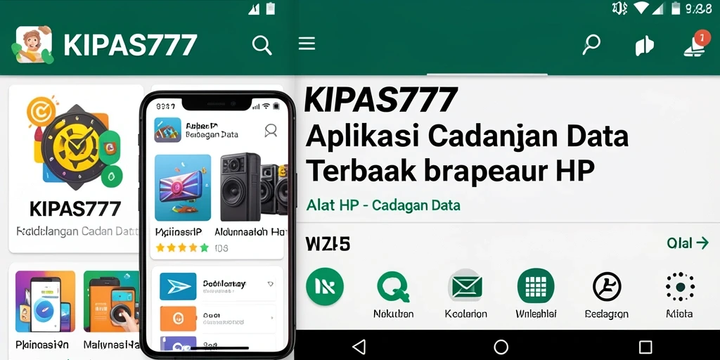 Tampilan antarmuka utama KIPAS777 untuk cadangan data yang mudah digunakan.