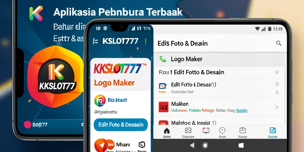 Tampilan antarmuka KKSLOT777 untuk pembuatan logo yang intuitif.