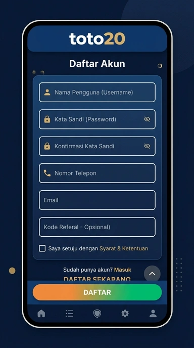 Buat Akun Baru toto20 dengan Mudah dan Cepat